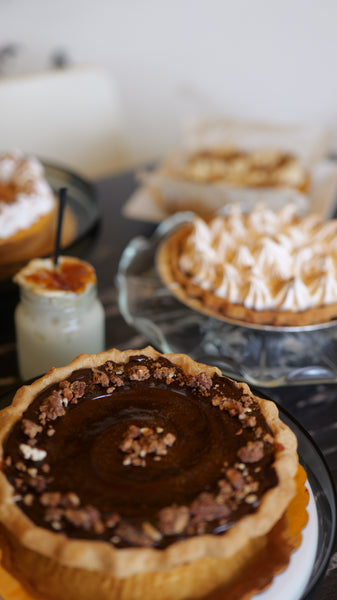 Praline Chocolate Pie