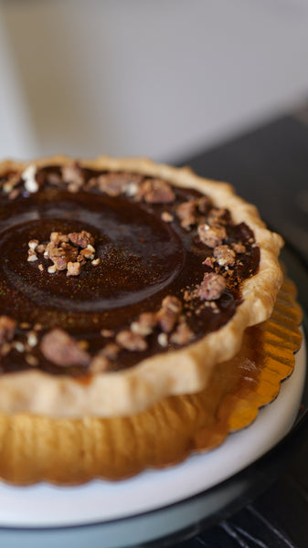 Praline Chocolate Pie