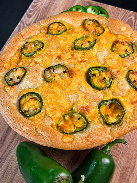 Jalapeño & Cheddar Focaccia